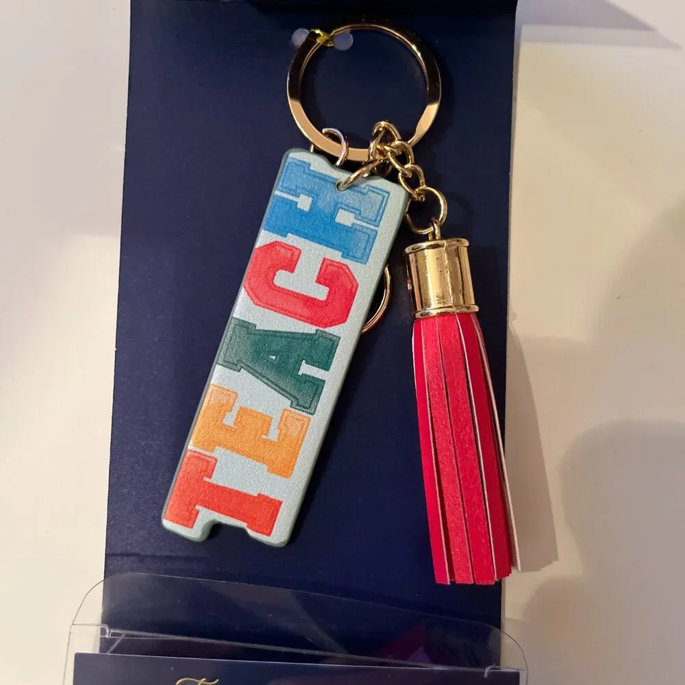 Teacher Tassel Keychain (new‎ / w/a/x)